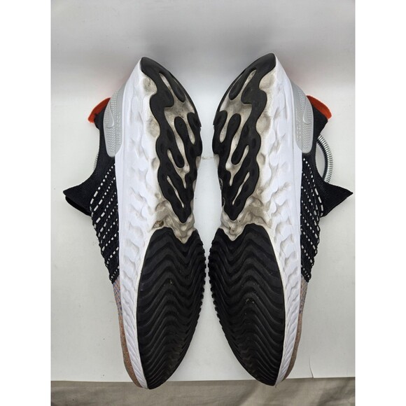 Nike React Phantom Run Flyknit 2 Shoes Men\'s 11.5 Black Orange Running Sneakers main image 6